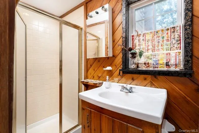 Primary bath with stall shower Primary bath with stall shower