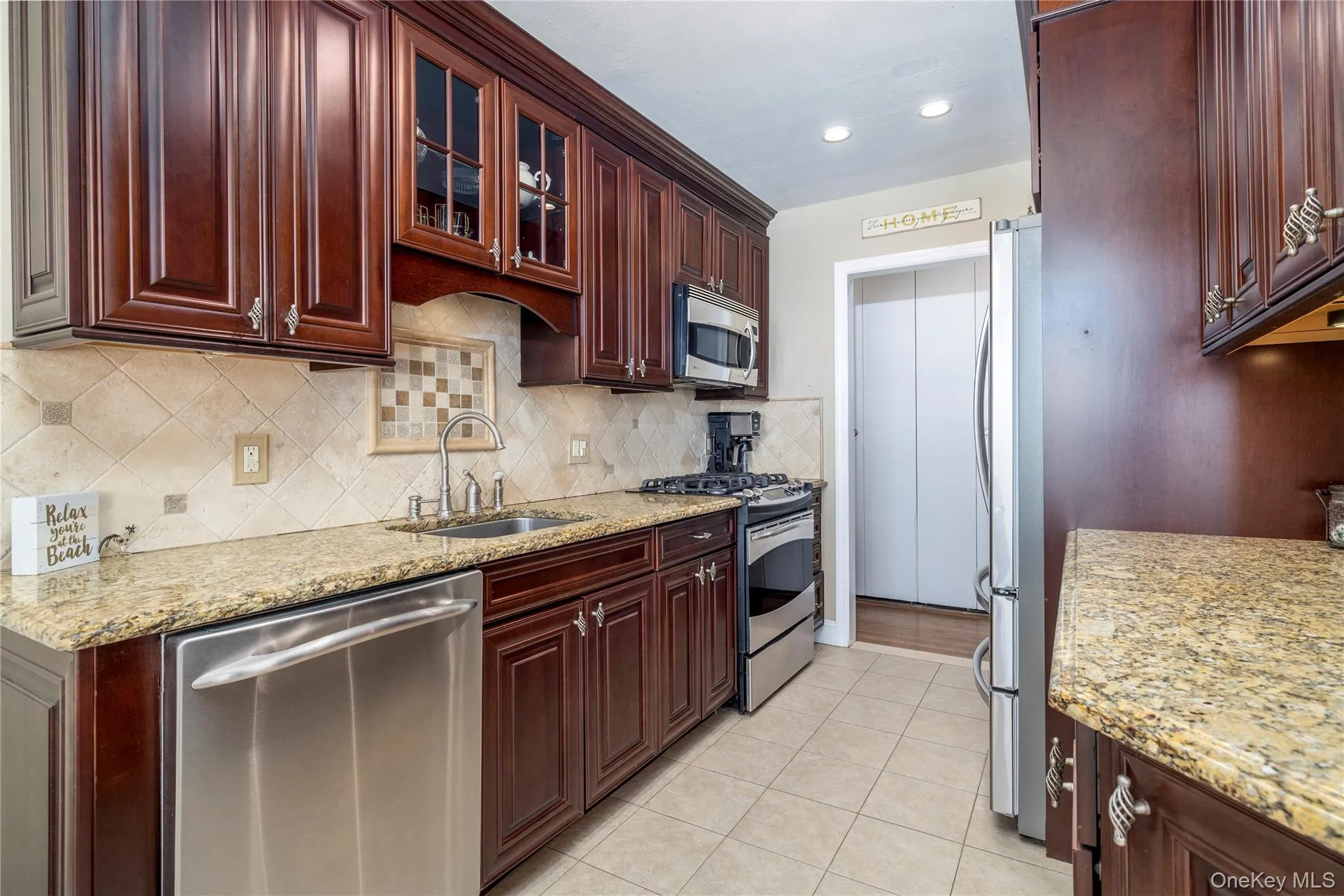 Updated kitchen with granite and stainless steel and dishwasher Updated kitchen with granite and stainless steel and dishwasher