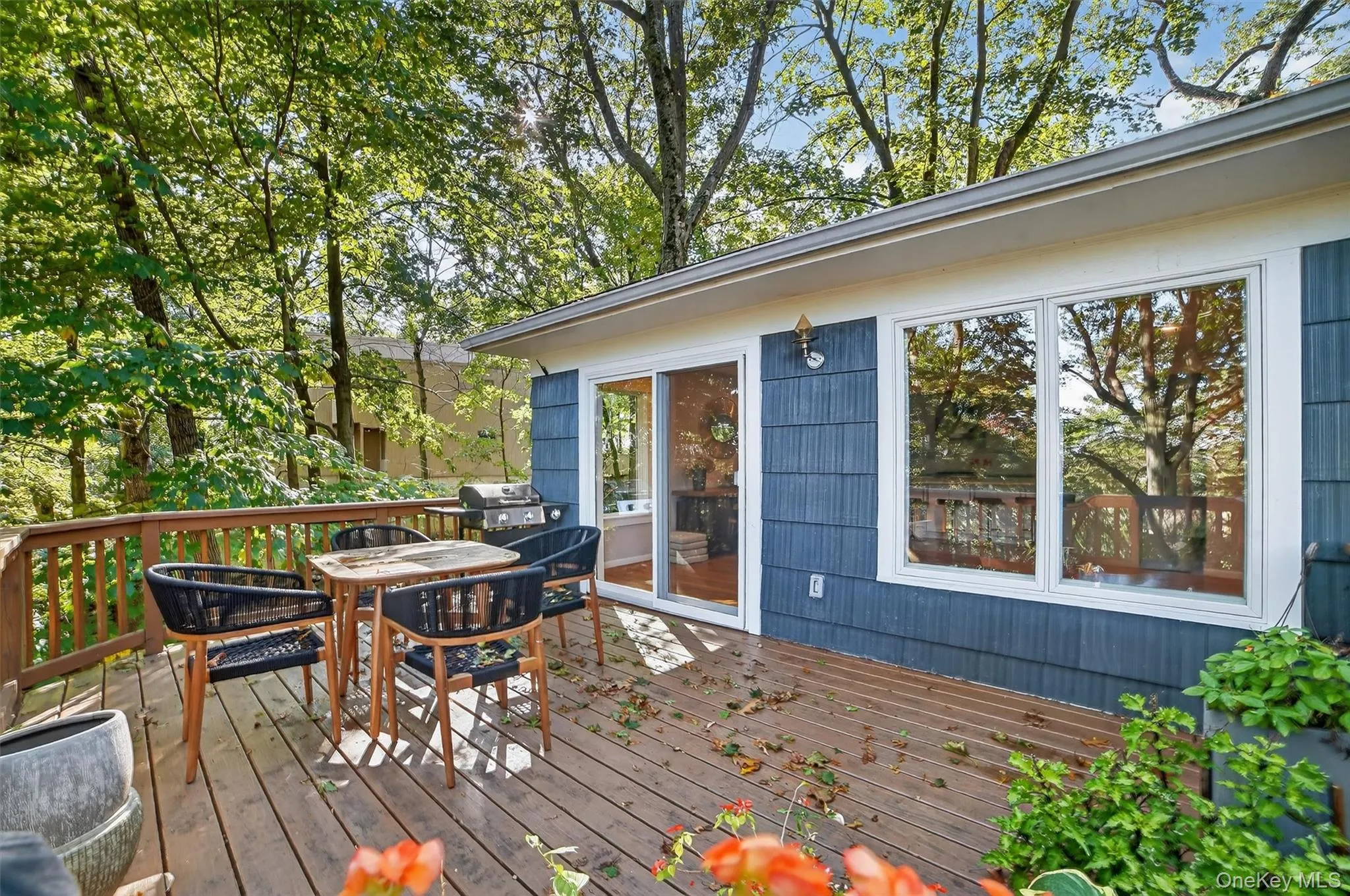 Upper Level Deck featuring grilling area Upper Level Deck featuring grilling area