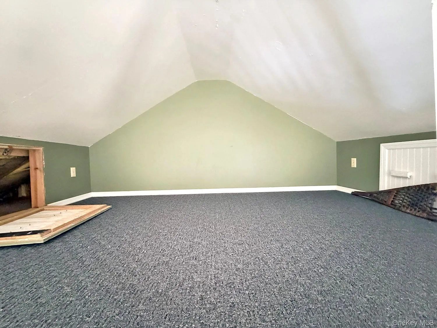 Sleeping loft. Sleeping loft.