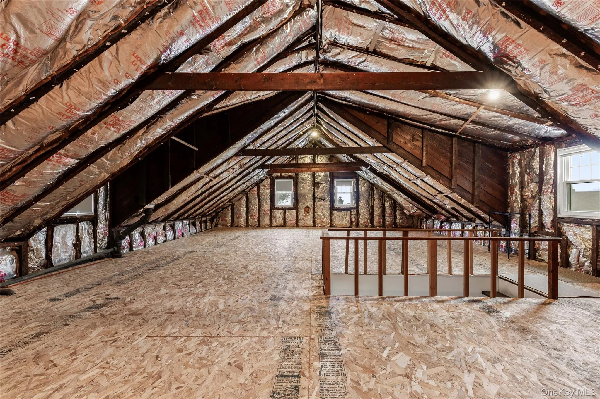 Huge Walk Up Attic for Storage Huge Walk Up Attic for Storage