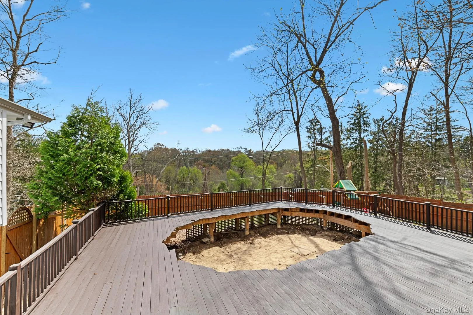 Deck with Pool Site Deck with Pool Site