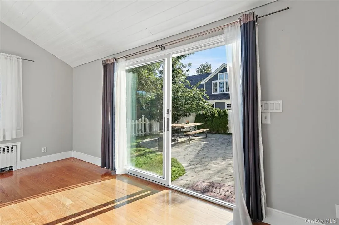 Family room with easy access to the backyard Family room with easy access to the backyard