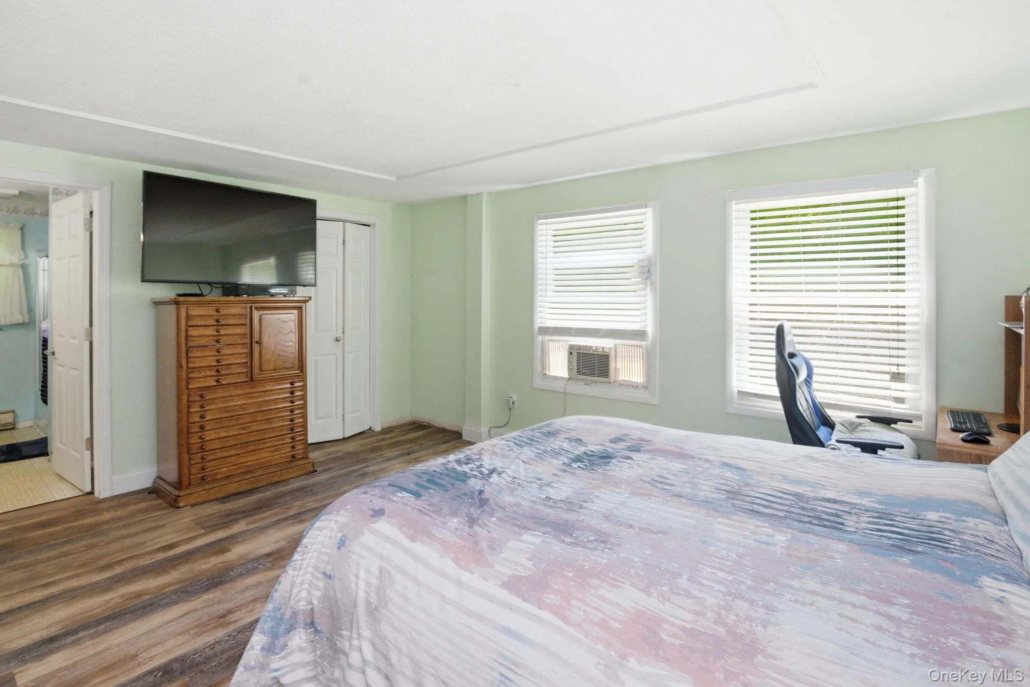 A deep walk-in closet and direct access to the private ensuite add everyday function to this comfortable retreat. A deep walk-in closet and direct access to the private ensuite add everyday function to this comfortable retreat.