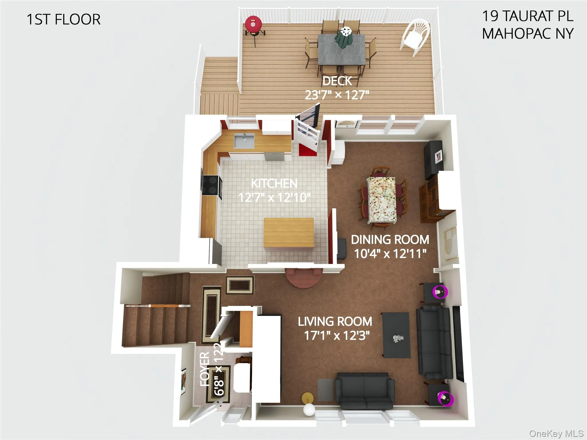 3D Floor Plans of First Floor 3D Floor Plans of First Floor