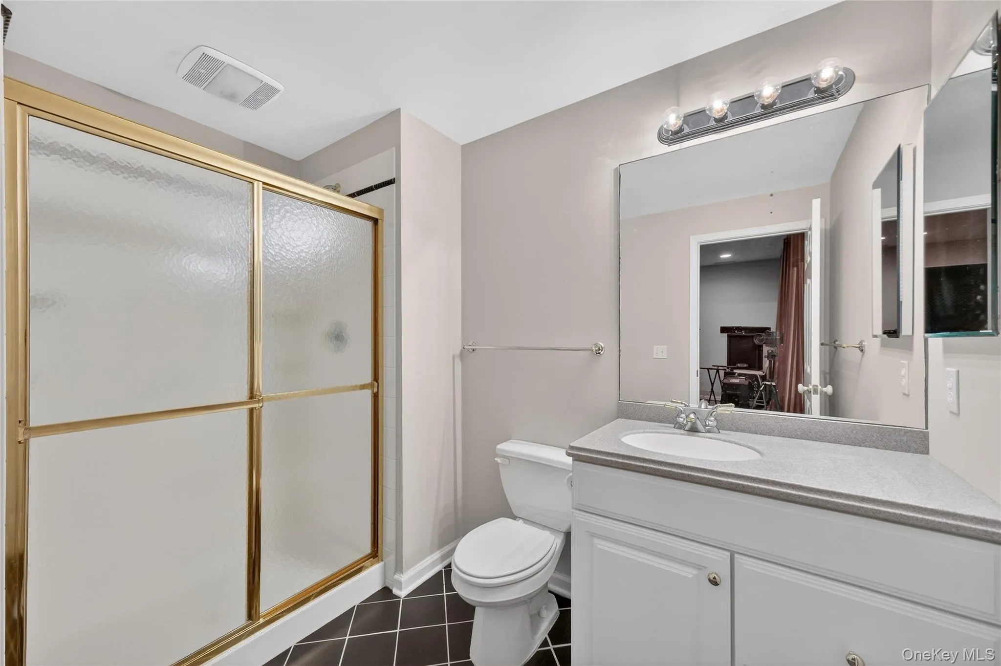 Bathroom on lower level Bathroom on lower level