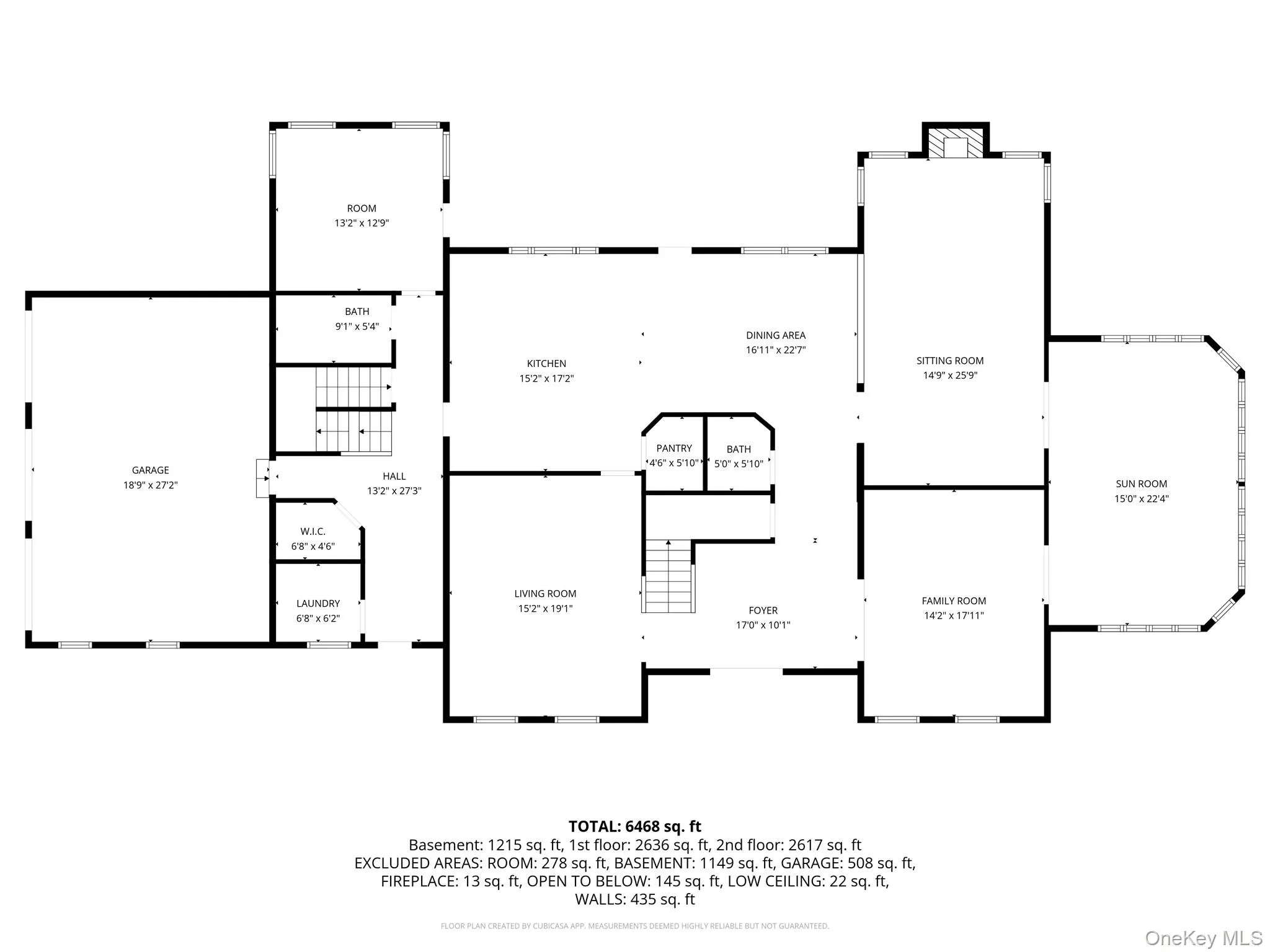 Main level floor plan. Main level floor plan.