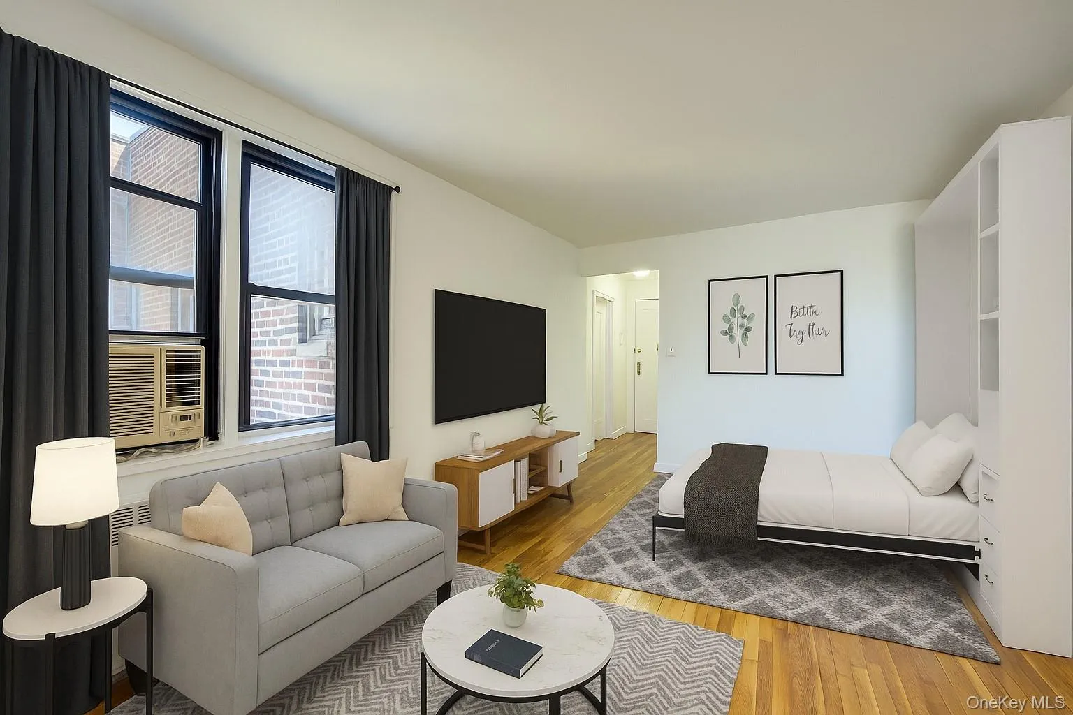 Staged - Living Space / Bedroom Staged - Living Space / Bedroom