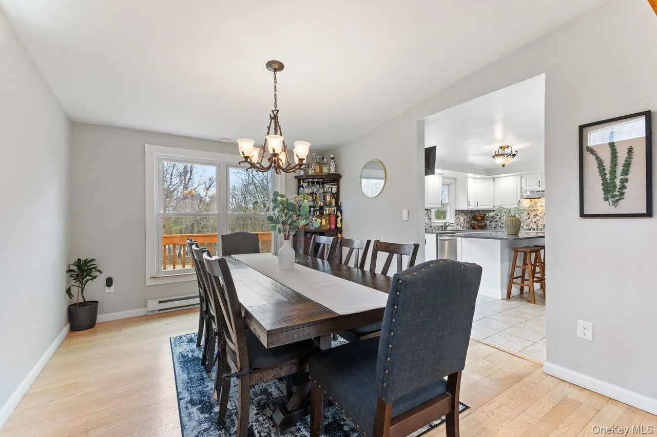 Open concept dining area. Open concept dining area.