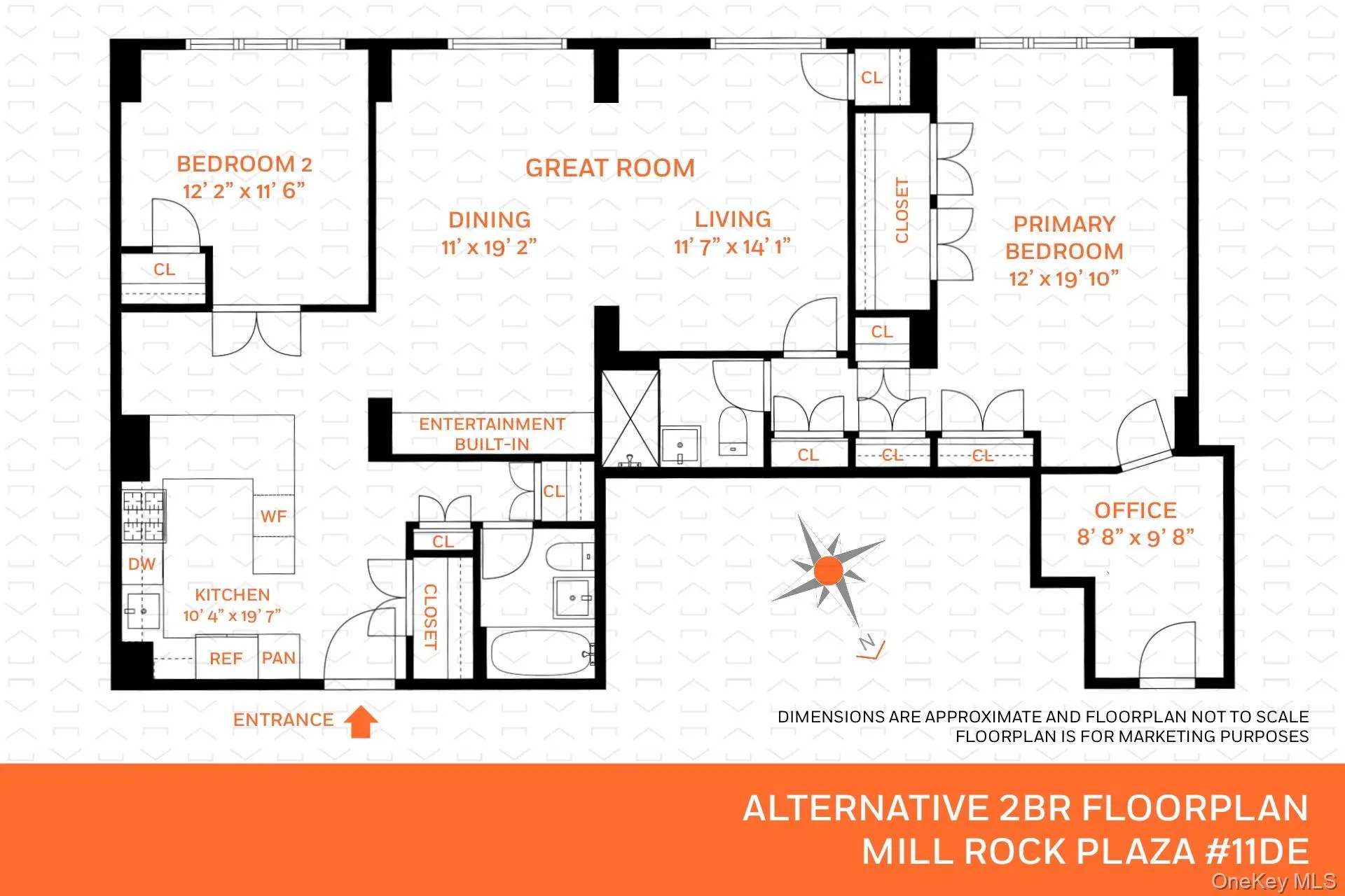 Alternate 2BR Floorplan Alternate 2BR Floorplan