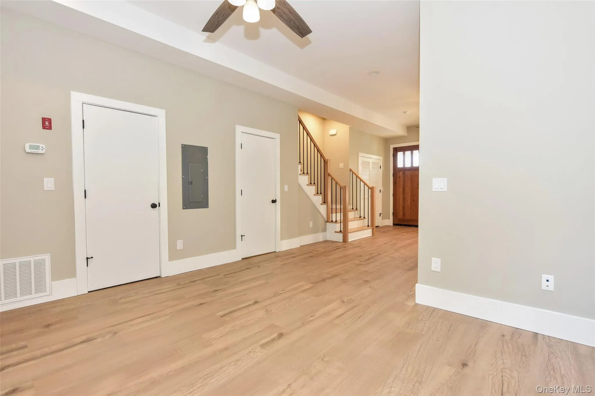 Two storage closets Two storage closets