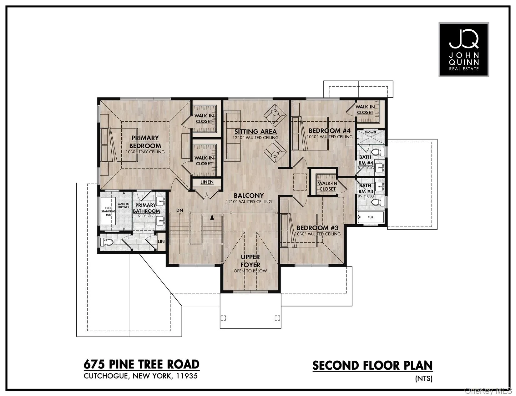 675 Pine Tree Rd.,CutchogueSecond floor plan 675 Pine Tree Rd.,CutchogueSecond floor plan