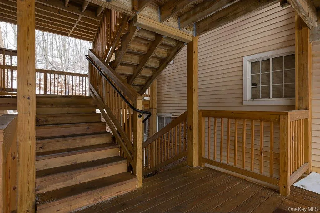 Stairs up to unit. Stairs up to unit.