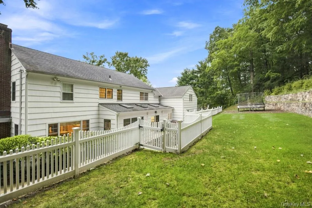 Flat Backyard, Room for Trampoline and Swing Set Flat Backyard, Room for Trampoline and Swing Set