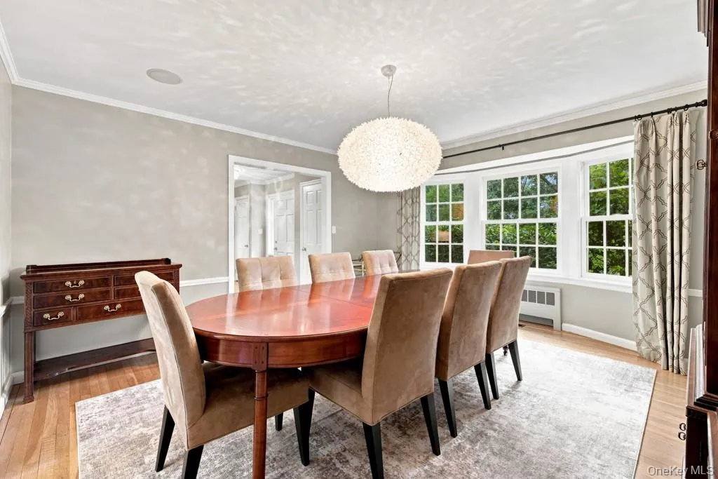 Gorgeous Triple Windows in Dining Room Gorgeous Triple Windows in Dining Room