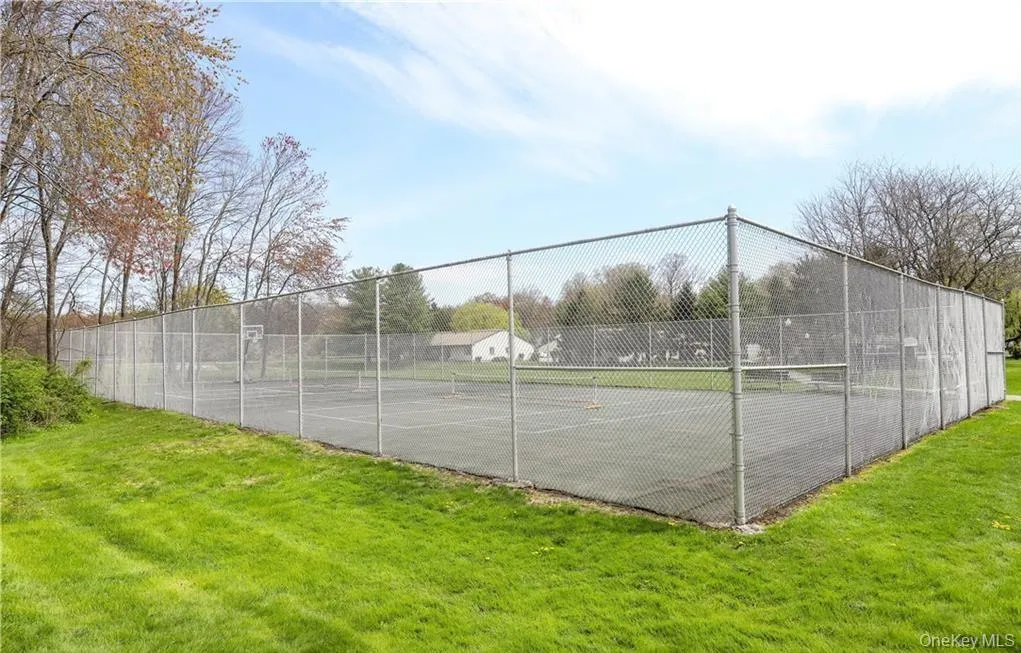 Pickleball court. Pickleball court.