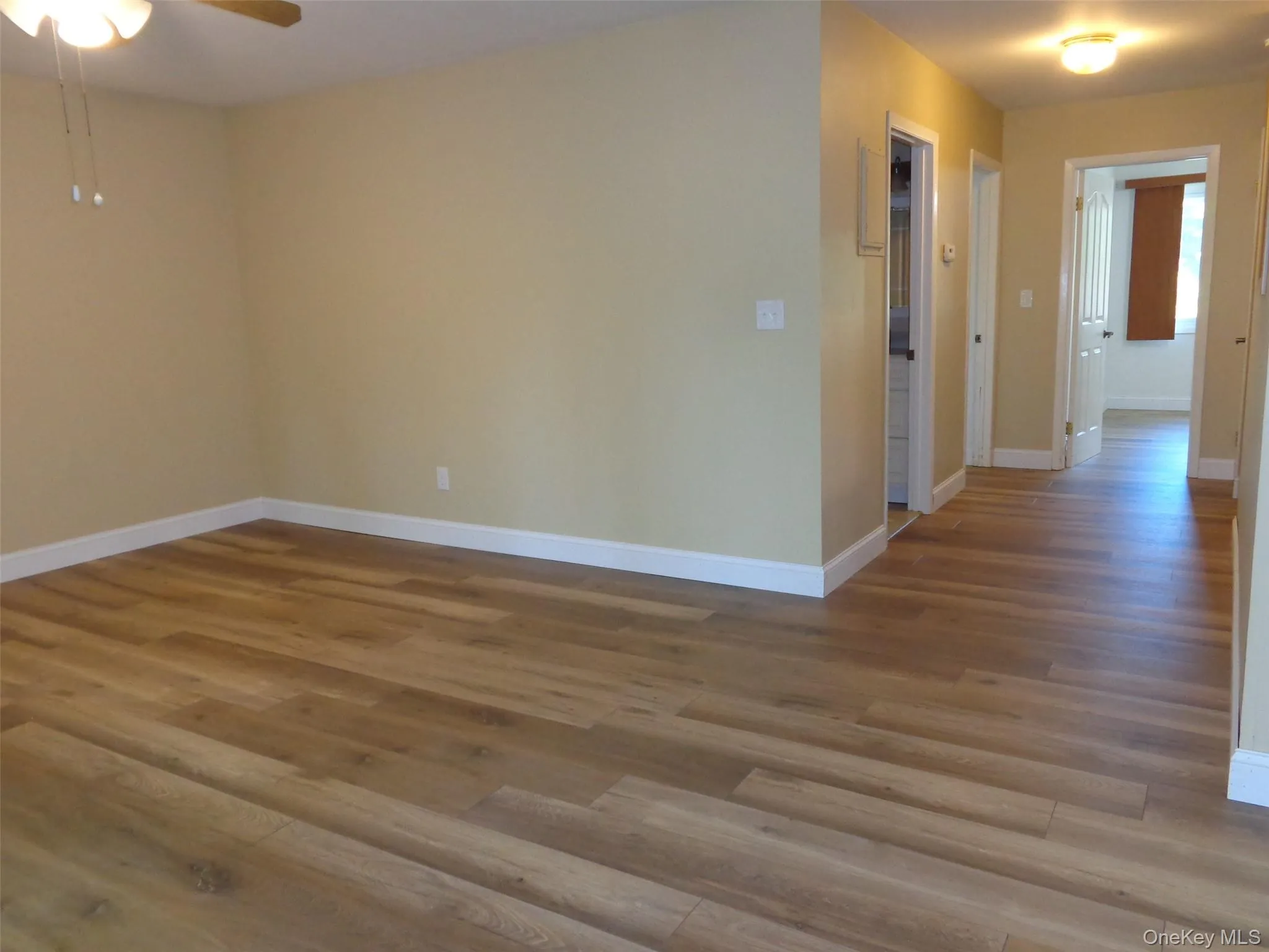 Ample wall space in your living room. Ample wall space in your living room.