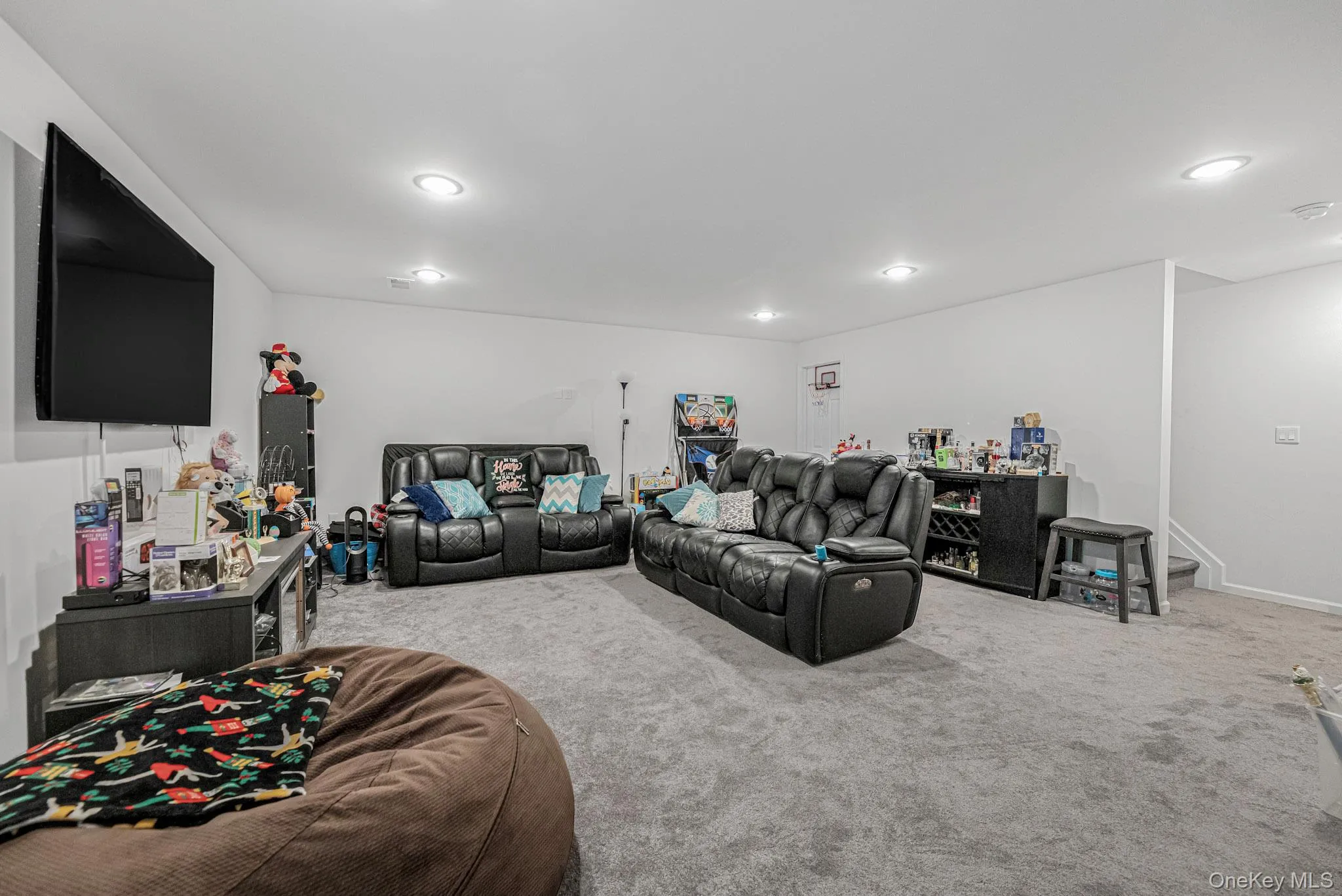 Finished basement Finished basement