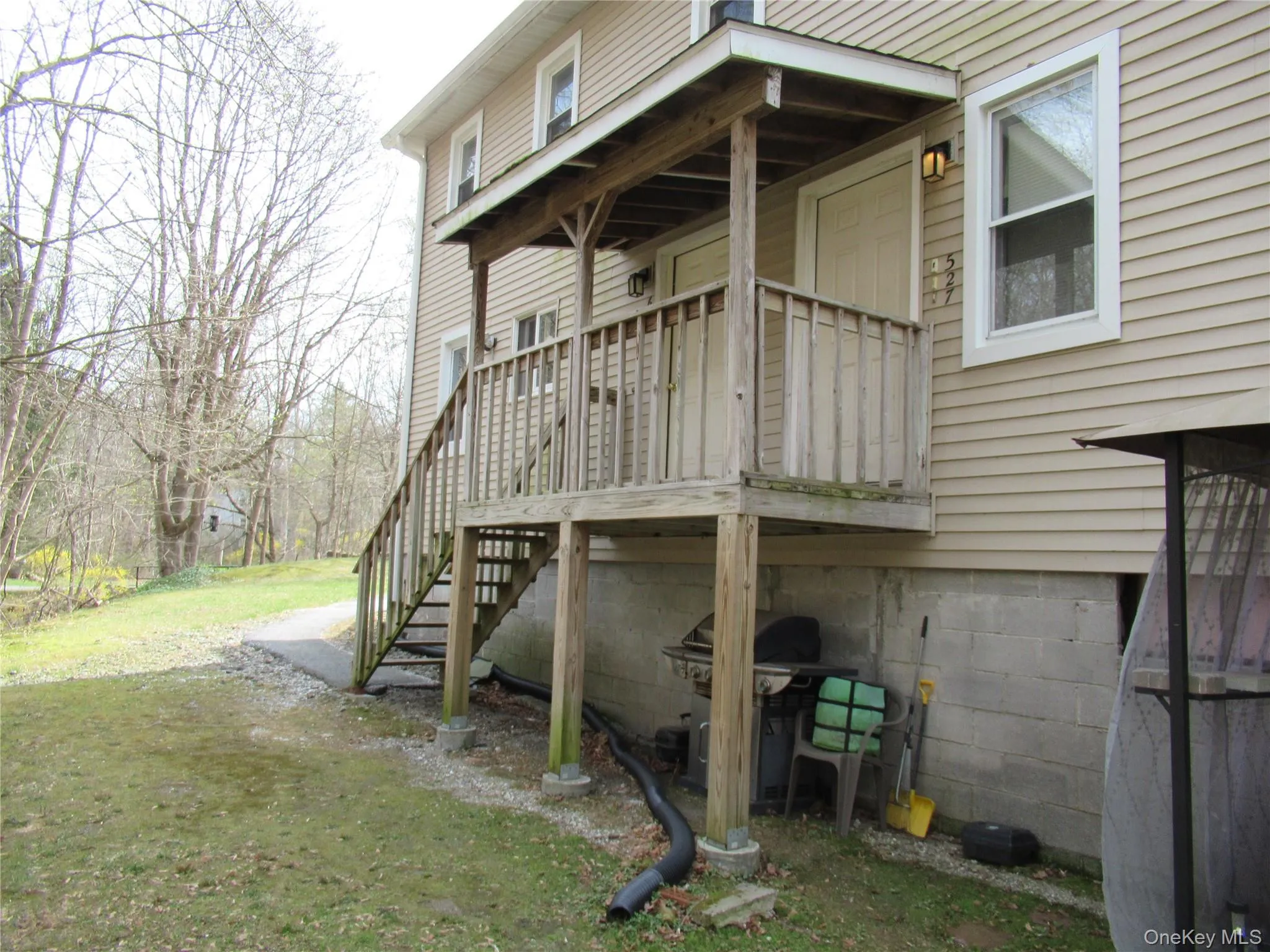 Entry to Apartment #5 is from this deck Entry to Apartment #5 is from this deck