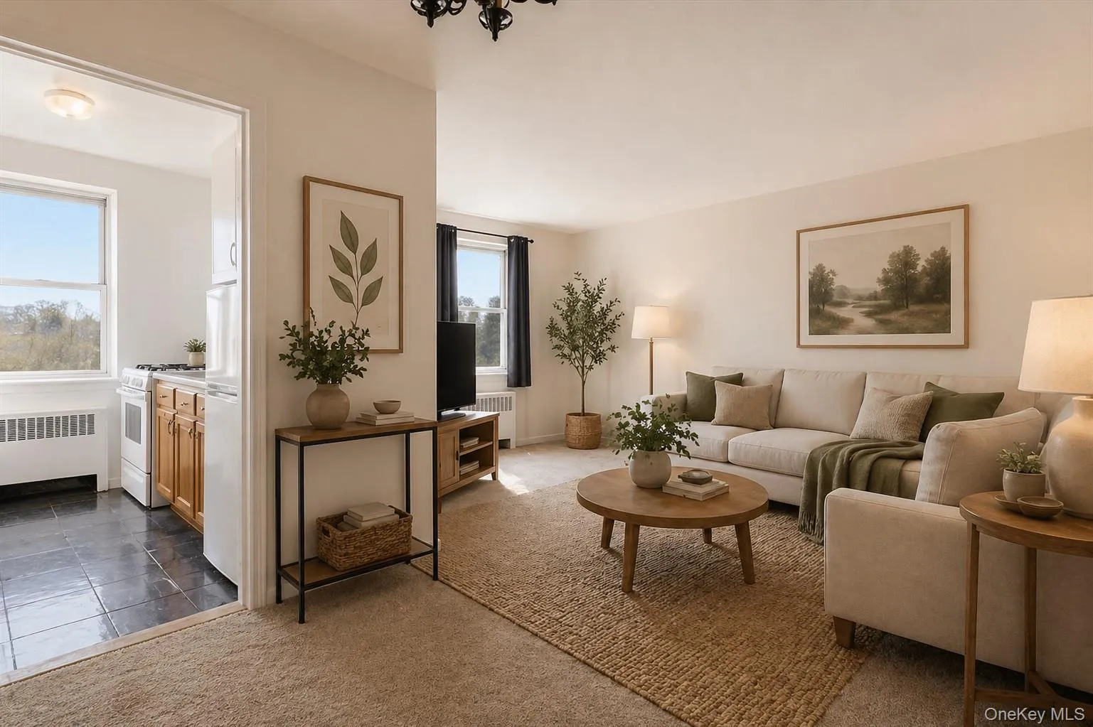 Virtually staged for illustration purposes. Furniture and décor are digitally added. Virtually staged for illustration purposes. Furniture and décor are digitally added.