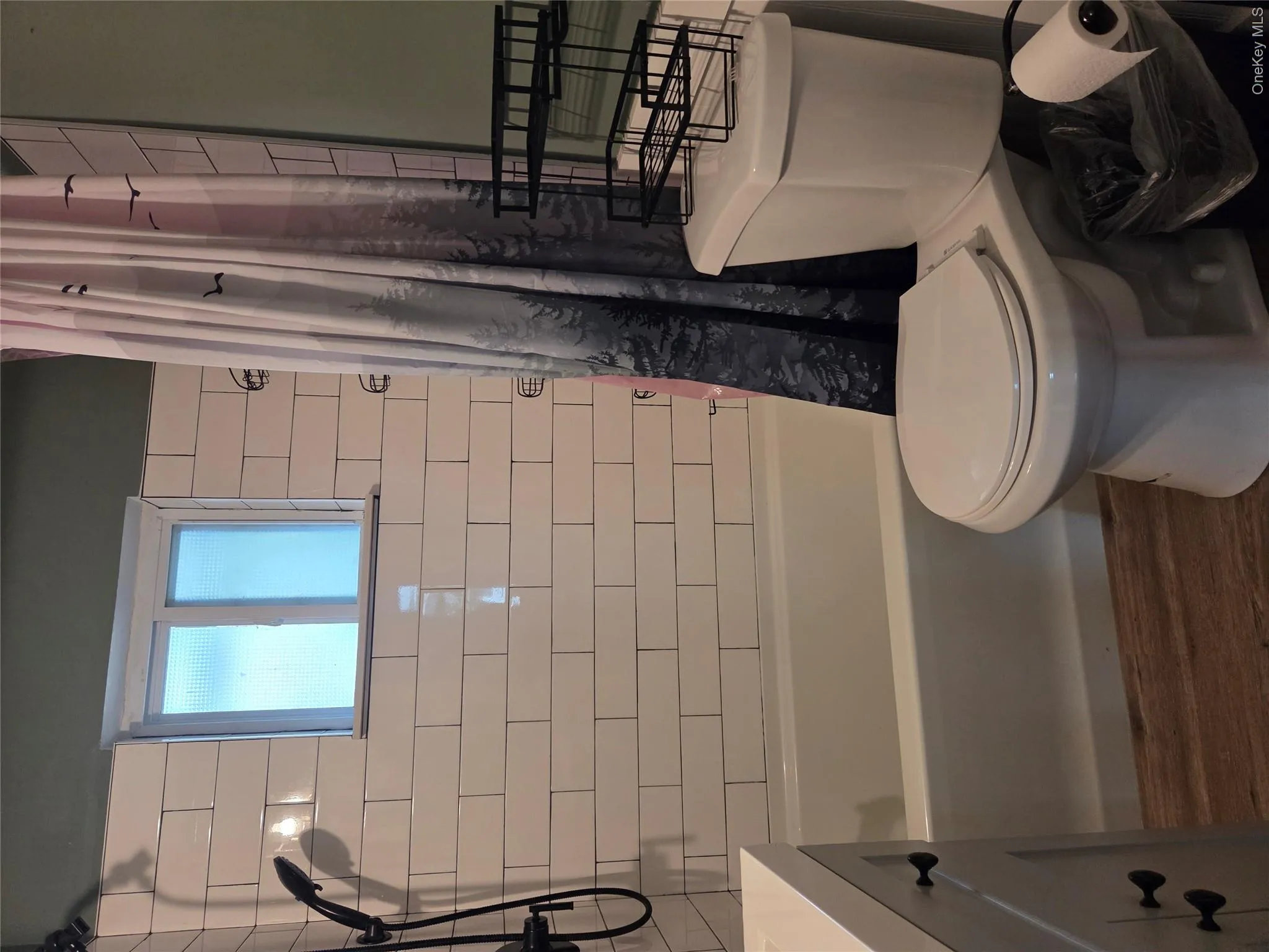 Newly renovated bathroom. Newly renovated bathroom.