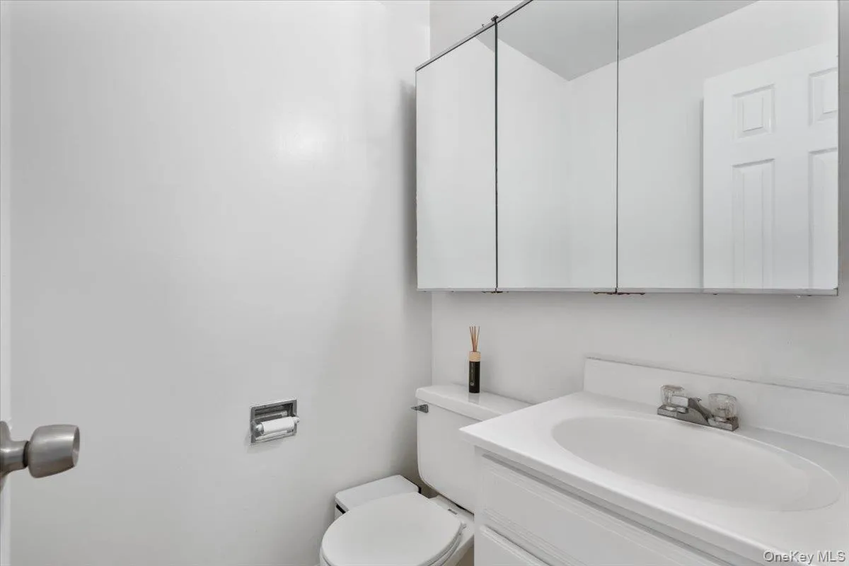 Hallway powder room Hallway powder room