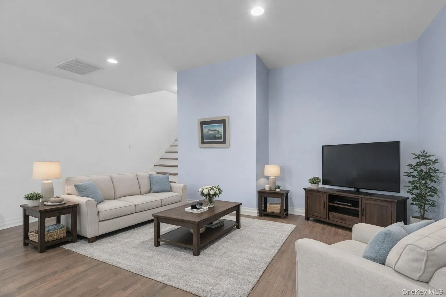 Living Room Virtually Staged Living Room Virtually Staged