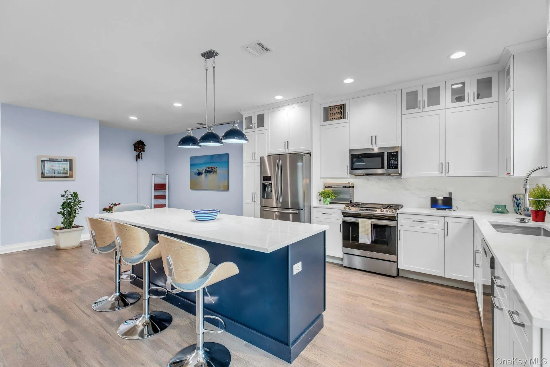 Beautiful cabinetry and spacious countertops. Beautiful cabinetry and spacious countertops.