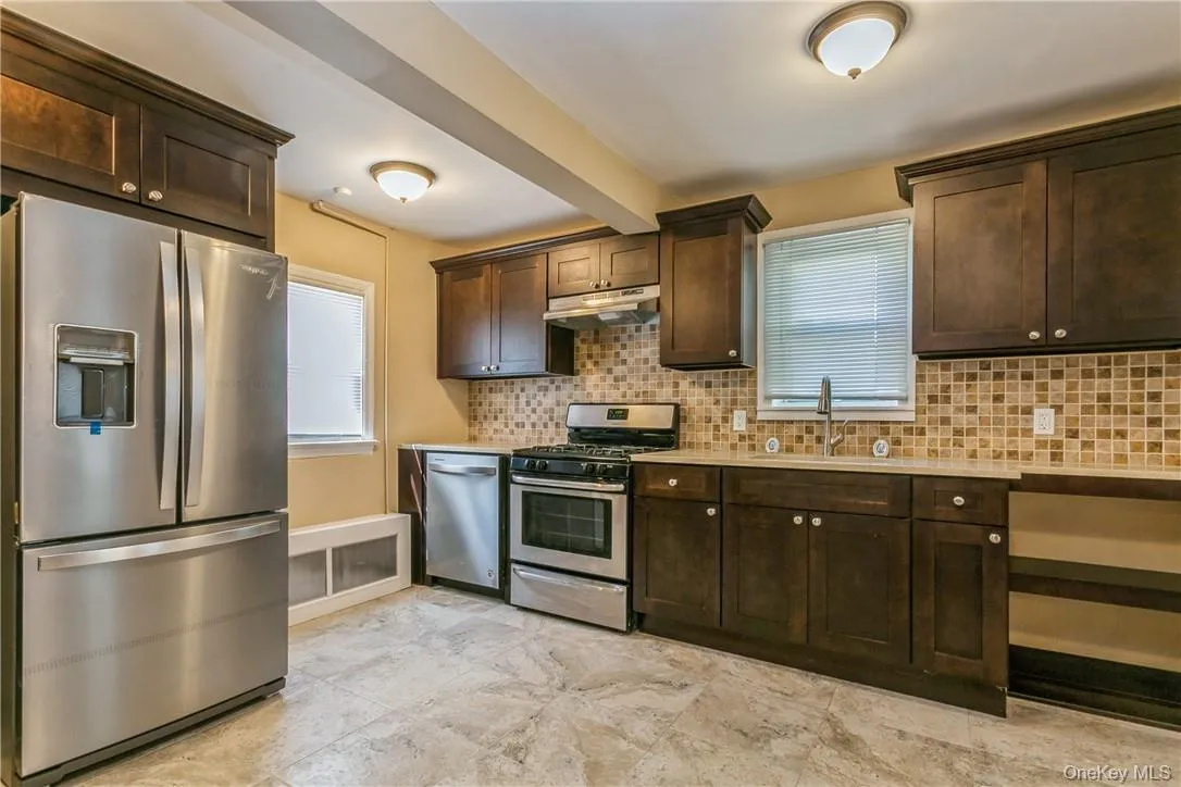 The kitchen area The kitchen area