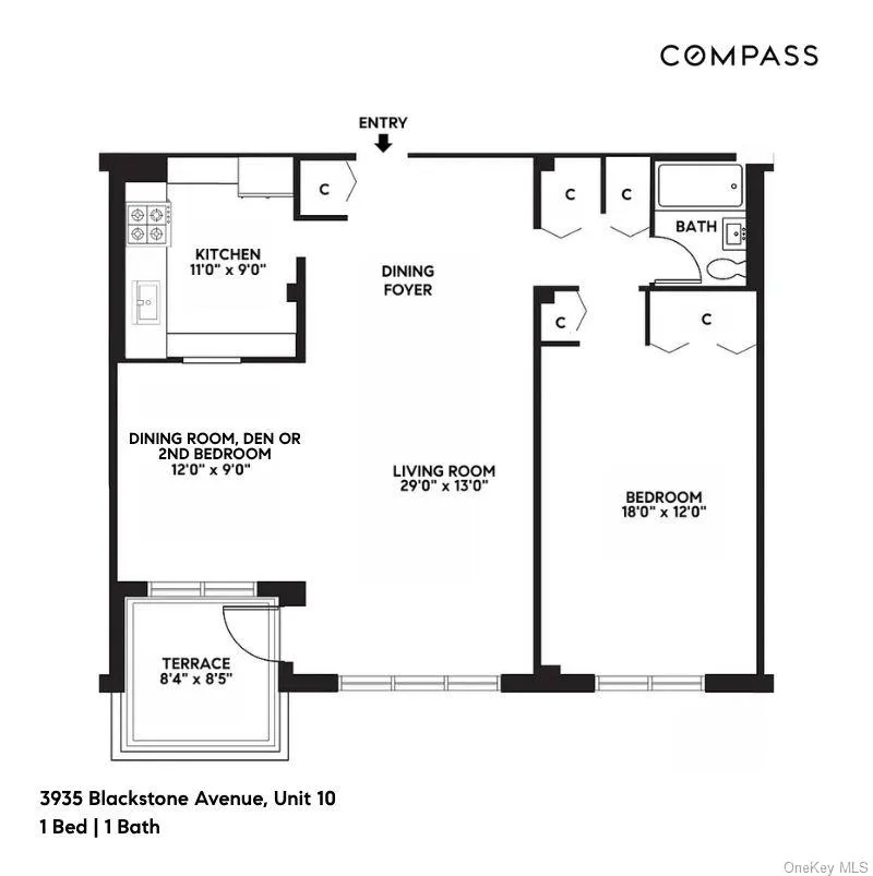 3935 Blackstone Avenue, New York, NY, 1 Bedroom Bedrooms, 4 Rooms Rooms,1 BathroomBathrooms,Residential,For Rent,Blackstone,0,975450 3935 Blackstone Avenue, New York, NY, 1 Bedroom Bedrooms, 4 Rooms Rooms,1 BathroomBathrooms,Residential,For Rent,Blackstone,0,975450