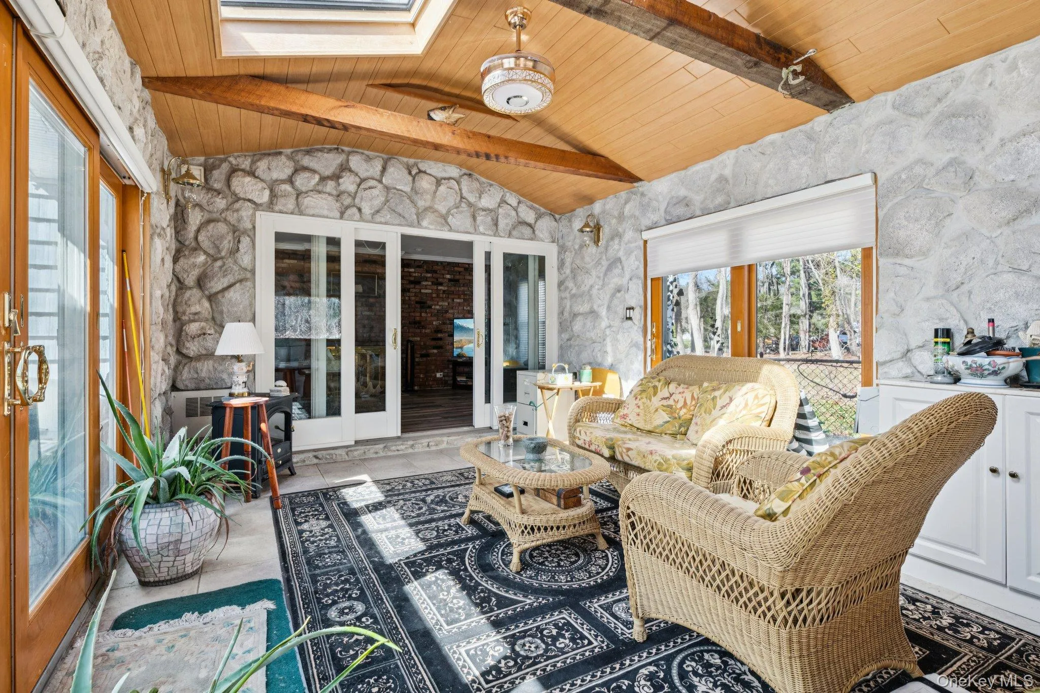 Sun Drenched Sun Room off Den Sun Drenched Sun Room off Den