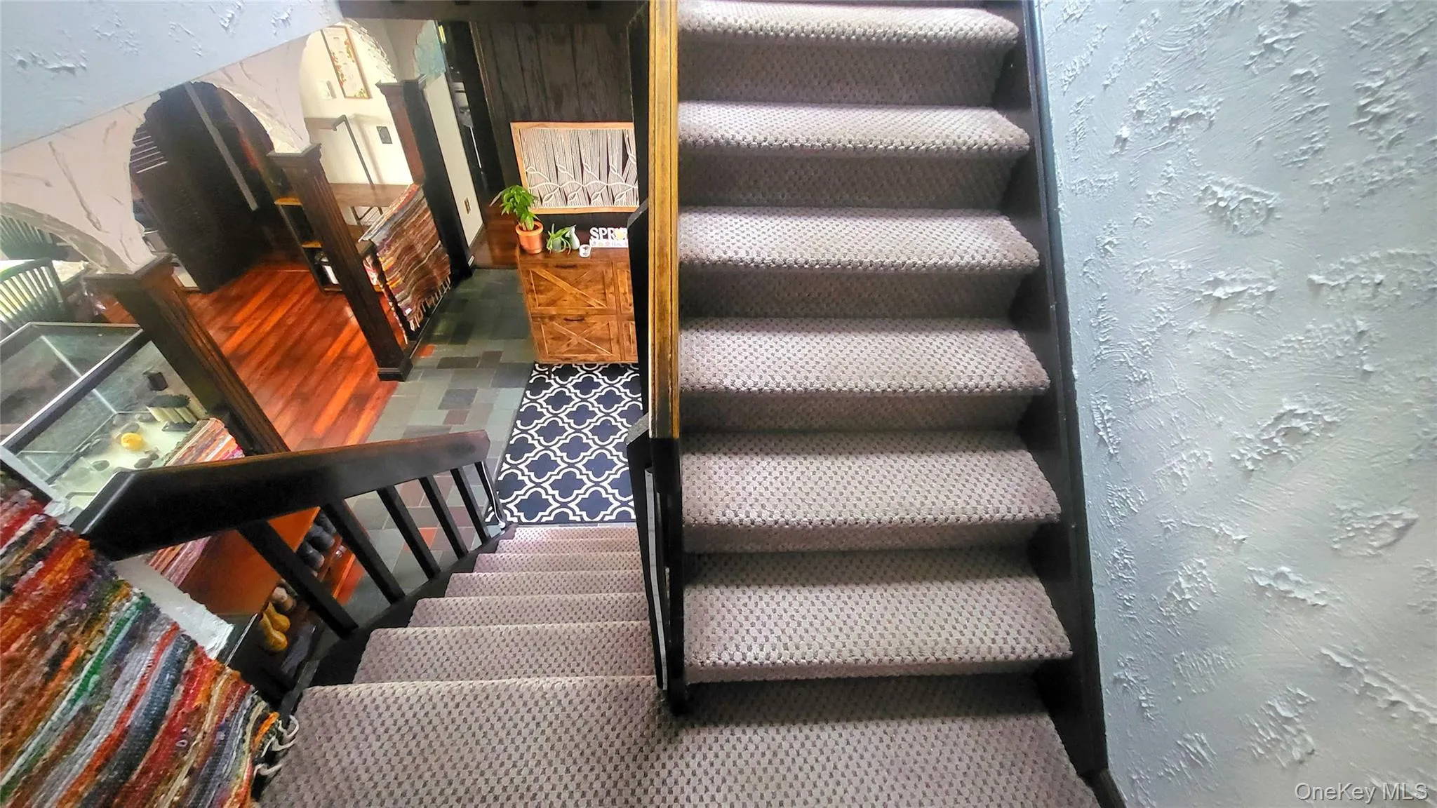 Stairs to second floor Stairs to second floor