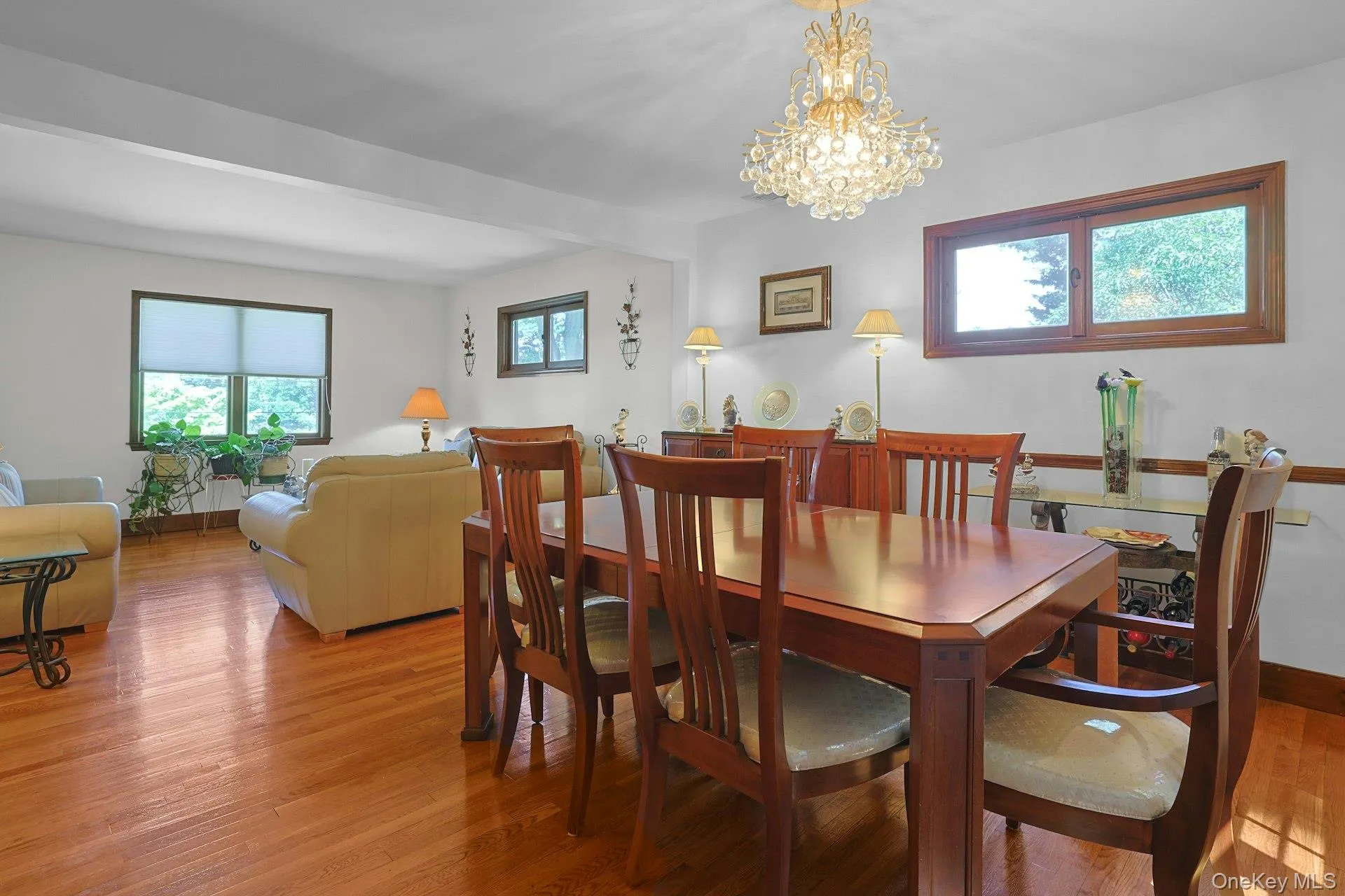 Dining Room with view into Living Room Dining Room with view into Living Room