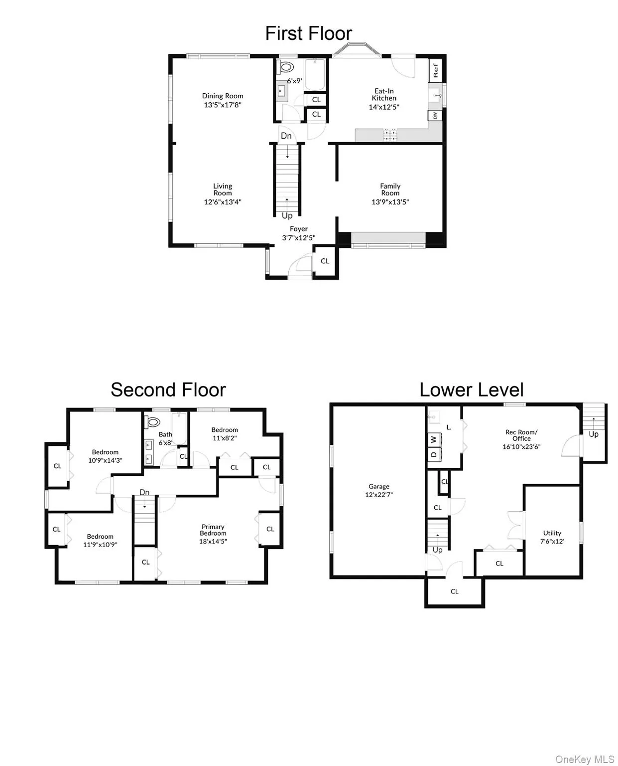 Floor plan - 3 levels Floor plan - 3 levels