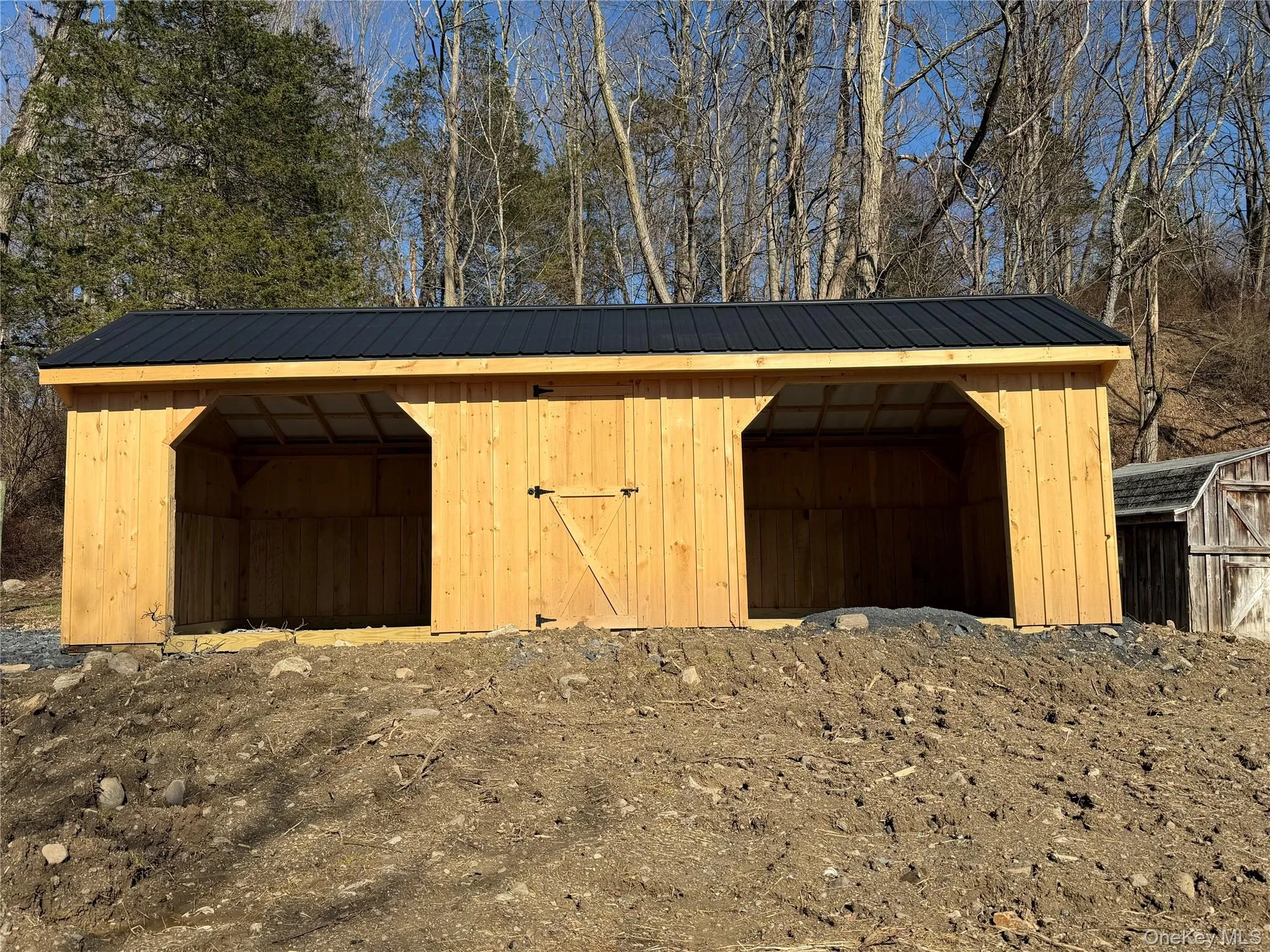 Exterior horse barn Exterior horse barn