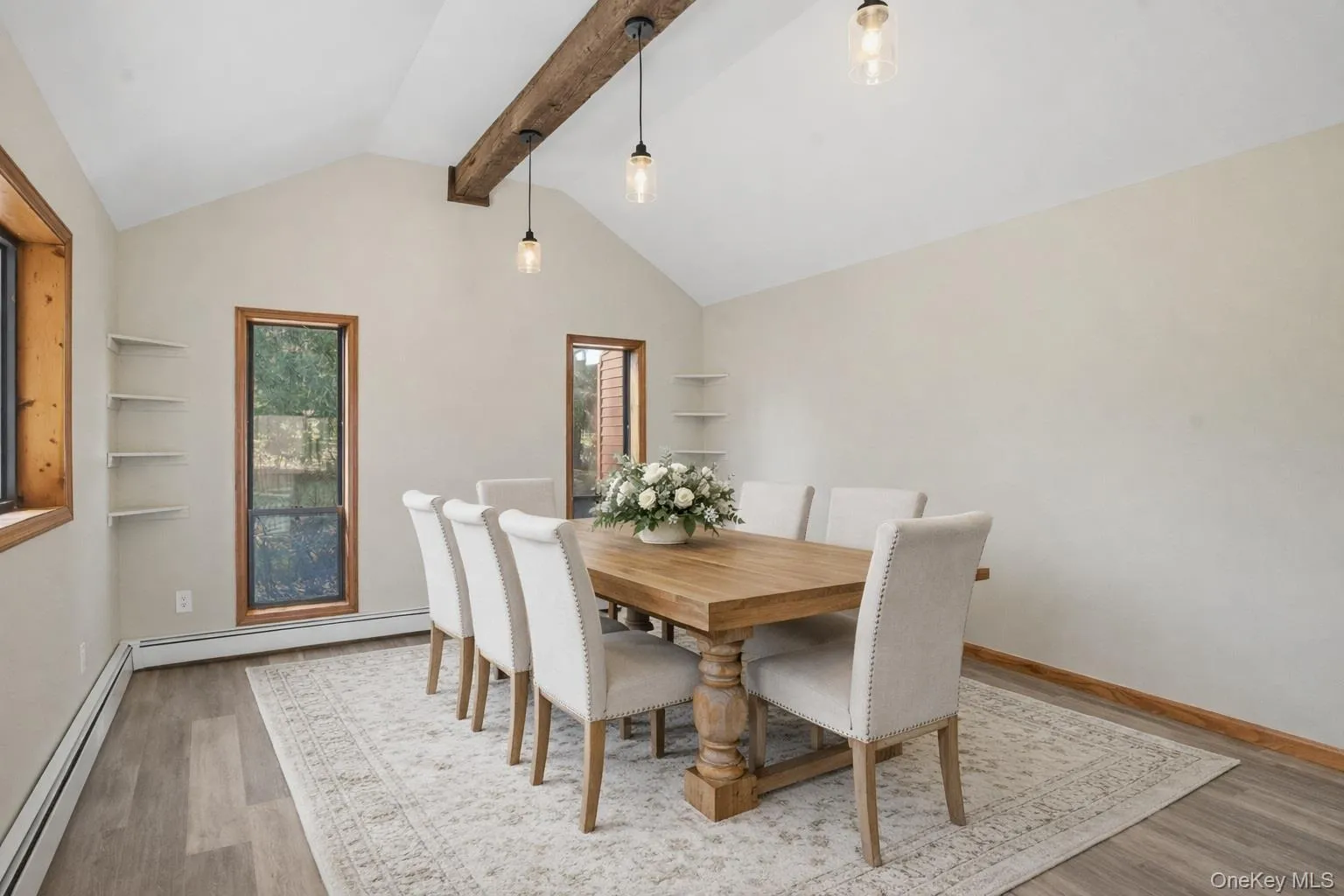 Wooden beam from the 1800's from a local farm. Virtually staged. Wooden beam from the 1800's from a local farm. Virtually staged.