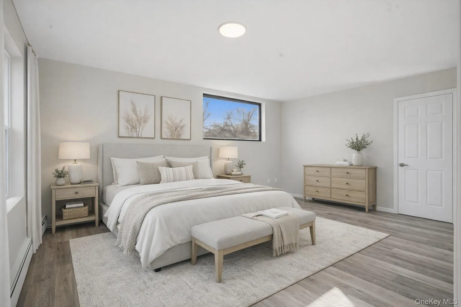 Primary bedroom - virtually staged Primary bedroom - virtually staged
