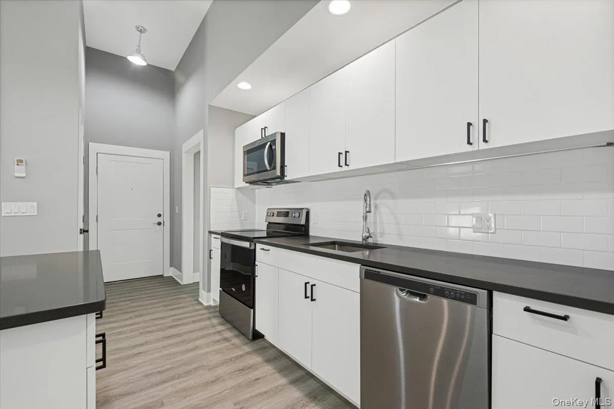 Sleek cabinetry and Energy Star appliances for efficient, stylish living Sleek cabinetry and Energy Star appliances for efficient, stylish living