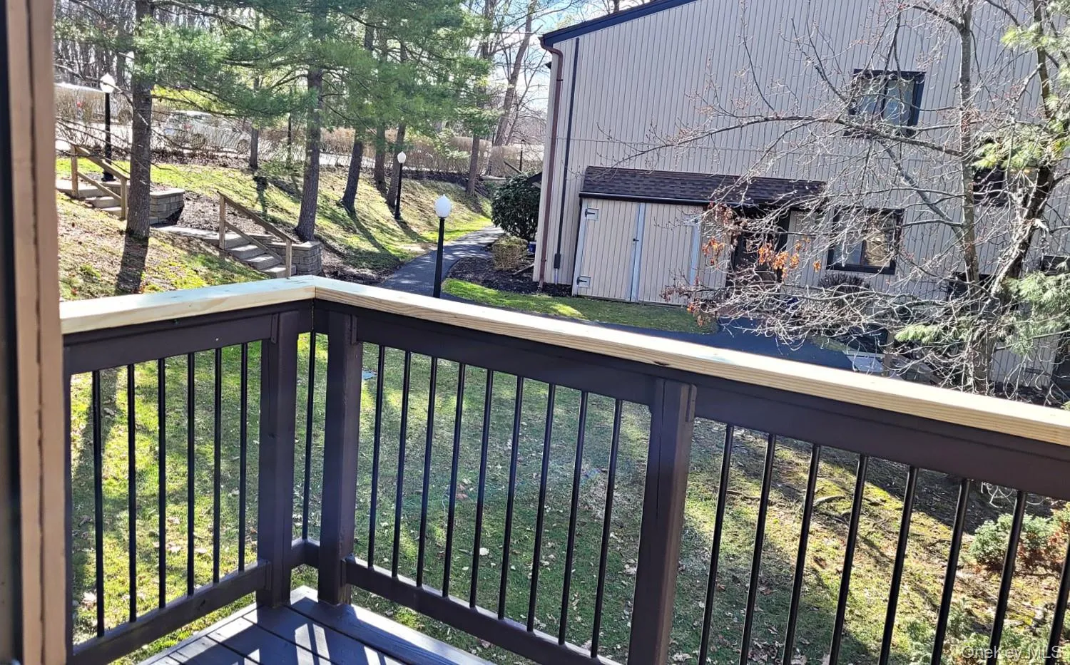Overlooking some of the landscaping in the community. Overlooking some of the landscaping in the community.