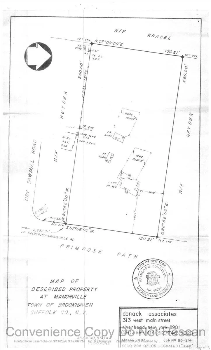 309 Primrose Path, Brookhaven, NY, ,Land,For Rent,Primrose,0,976180 309 Primrose Path, Brookhaven, NY, ,Land,For Rent,Primrose,0,976180