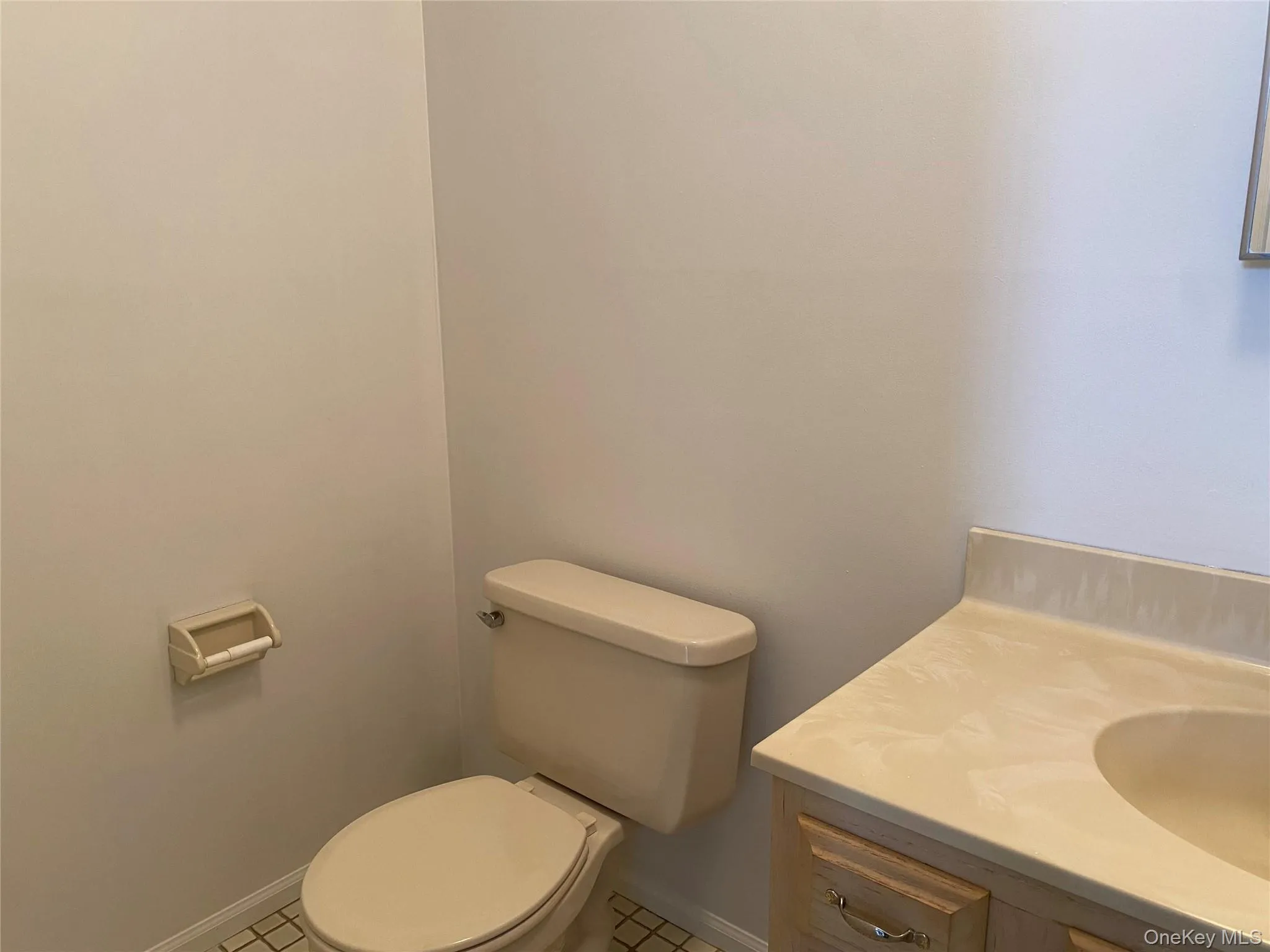 First floor half bath. First floor half bath.