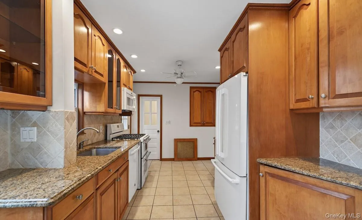 Eat-in Kitchen with door to basement Eat-in Kitchen with door to basement