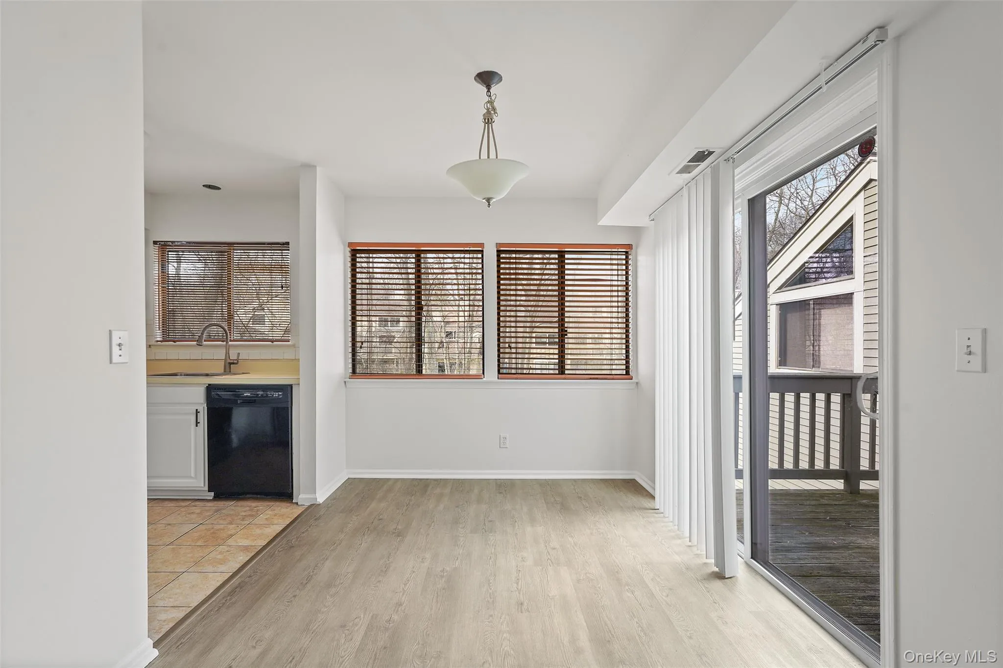 Bright and airy dining area Bright and airy dining area