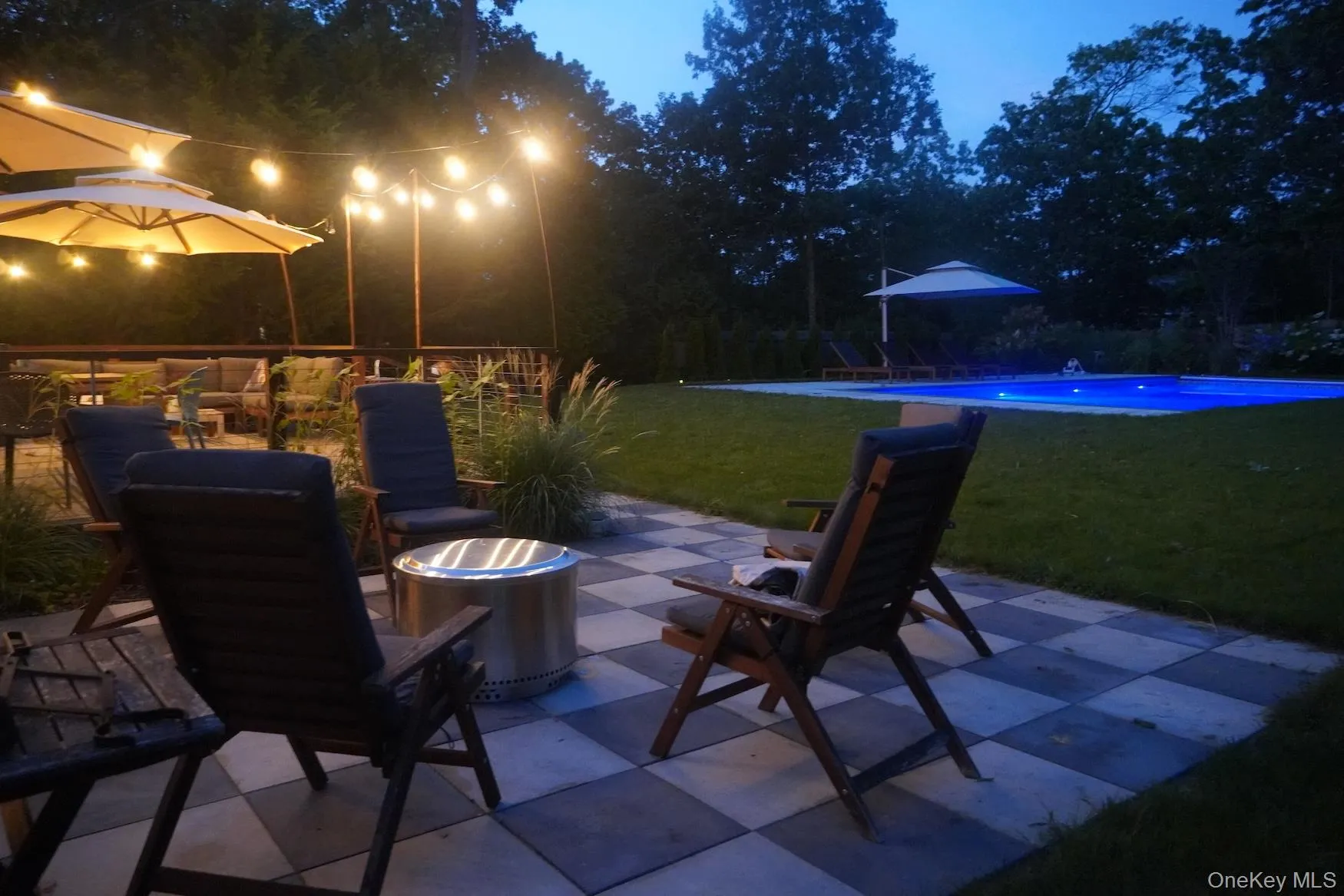 Rear Patio, Pool and Deck