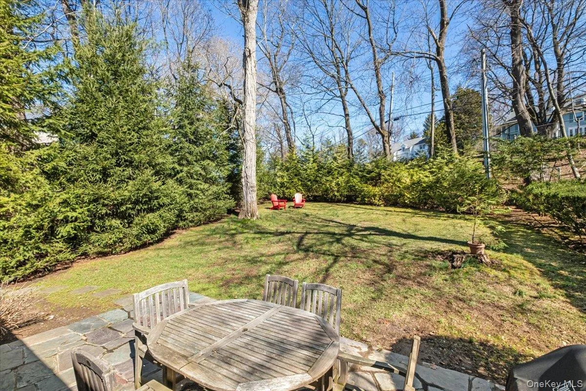 Patio area perfect for outdoor dining Patio area perfect for outdoor dining