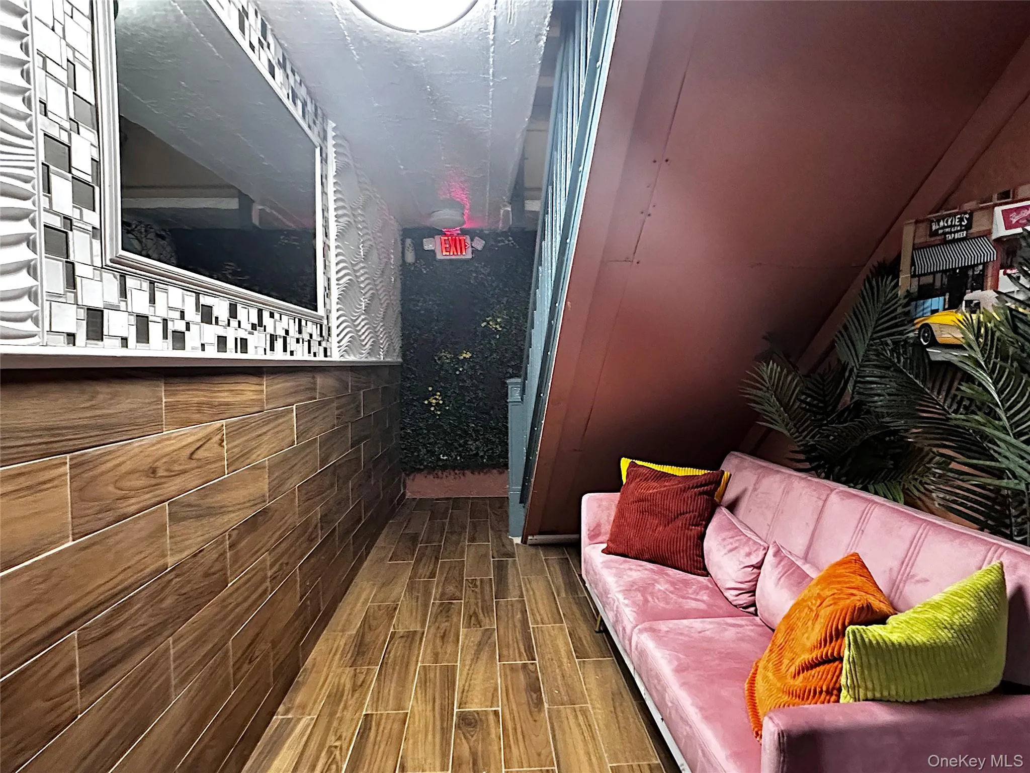 Hall outside of laundry room area Hall outside of laundry room area