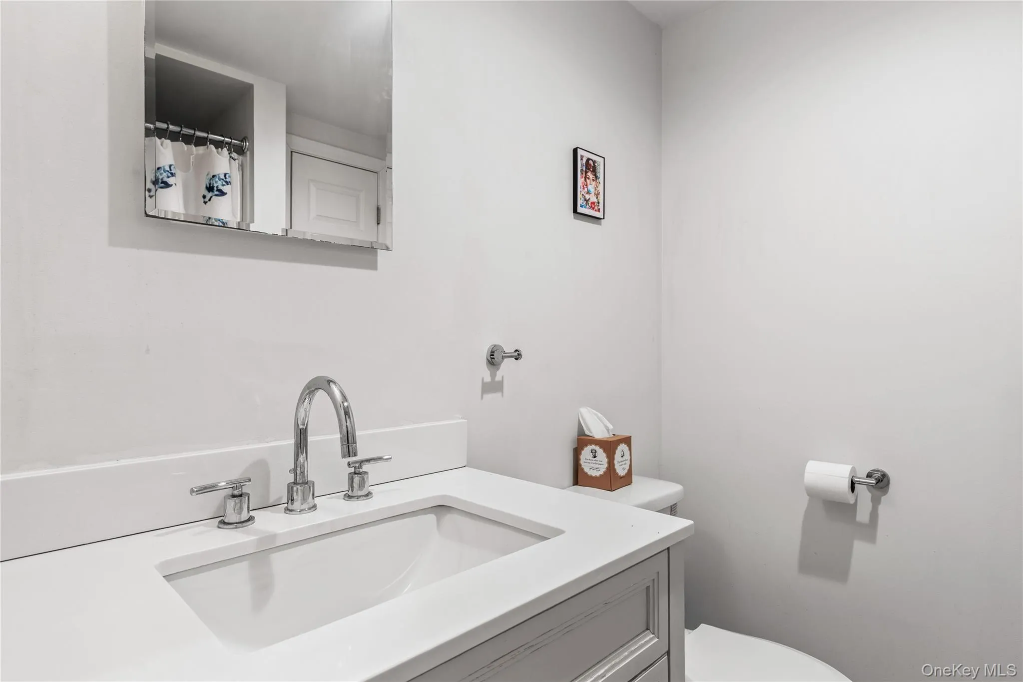 Downstairs full bathroom hosts a shower (not pictured) Downstairs full bathroom hosts a shower (not pictured)