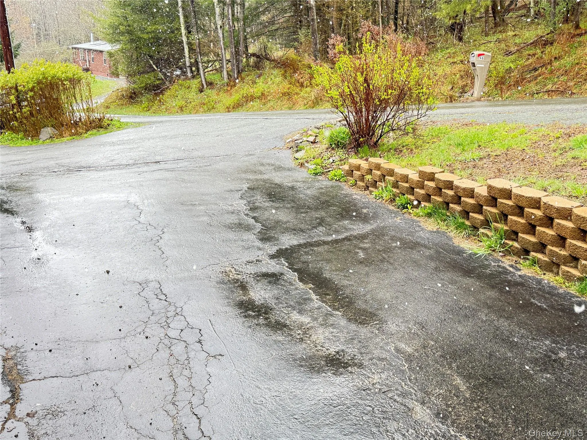 Paved driveway Paved driveway