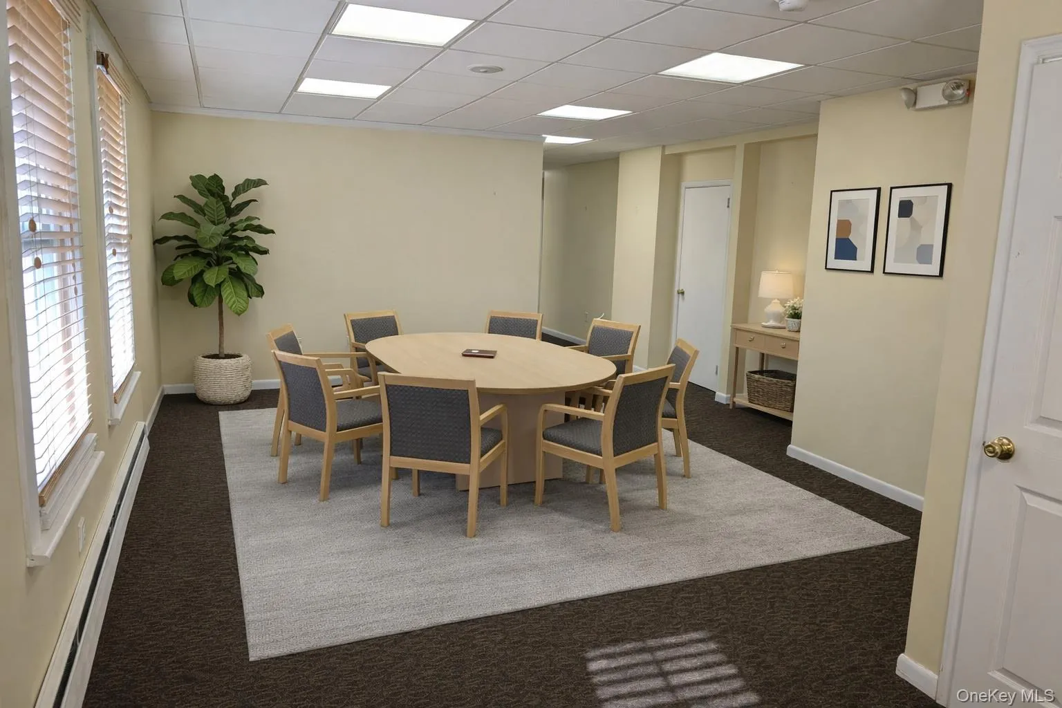 Large conference area - AI Enhanced Image Large conference area - AI Enhanced Image