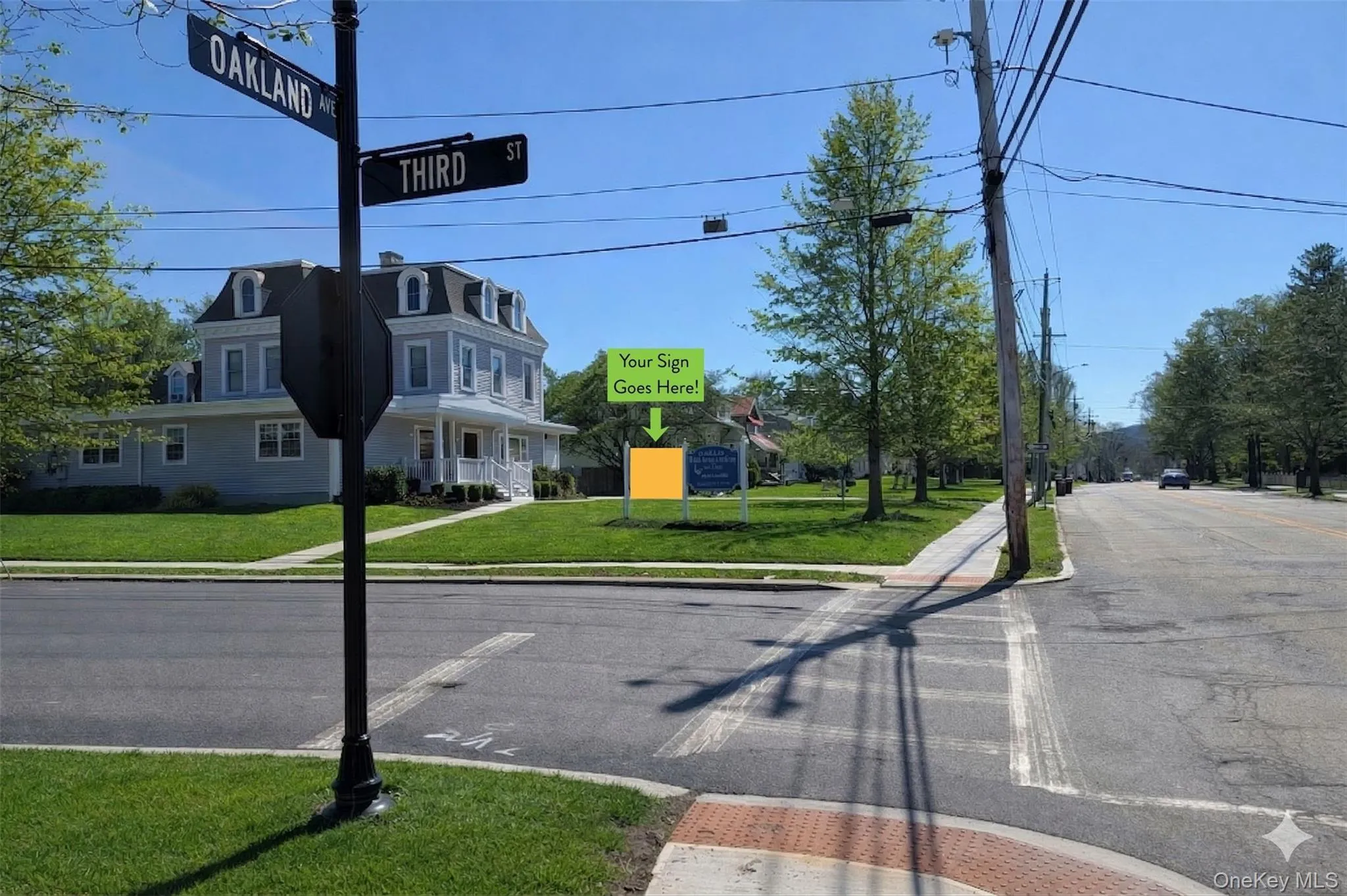 Located at the crossing of oakland ave & third st. Amazing visibility Located at the crossing of oakland ave & third st. Amazing visibility